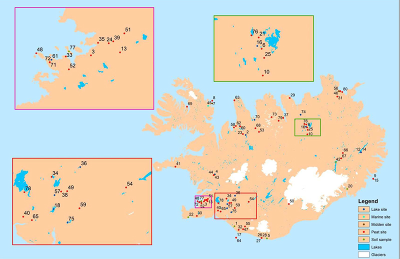 Pollen Sites