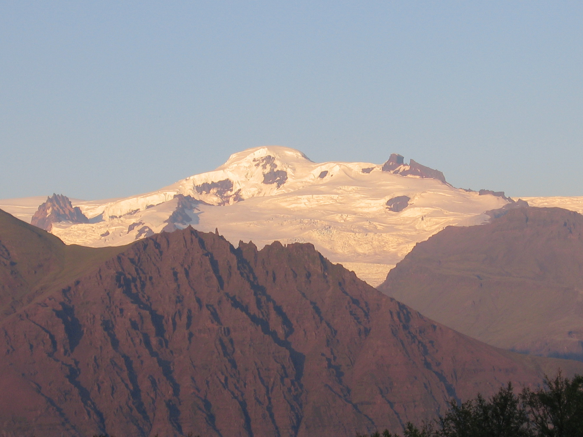 Tephra Summit of Öræfajökull Volcano