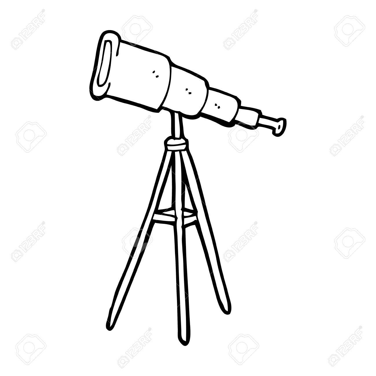 cartoon telescope telescope